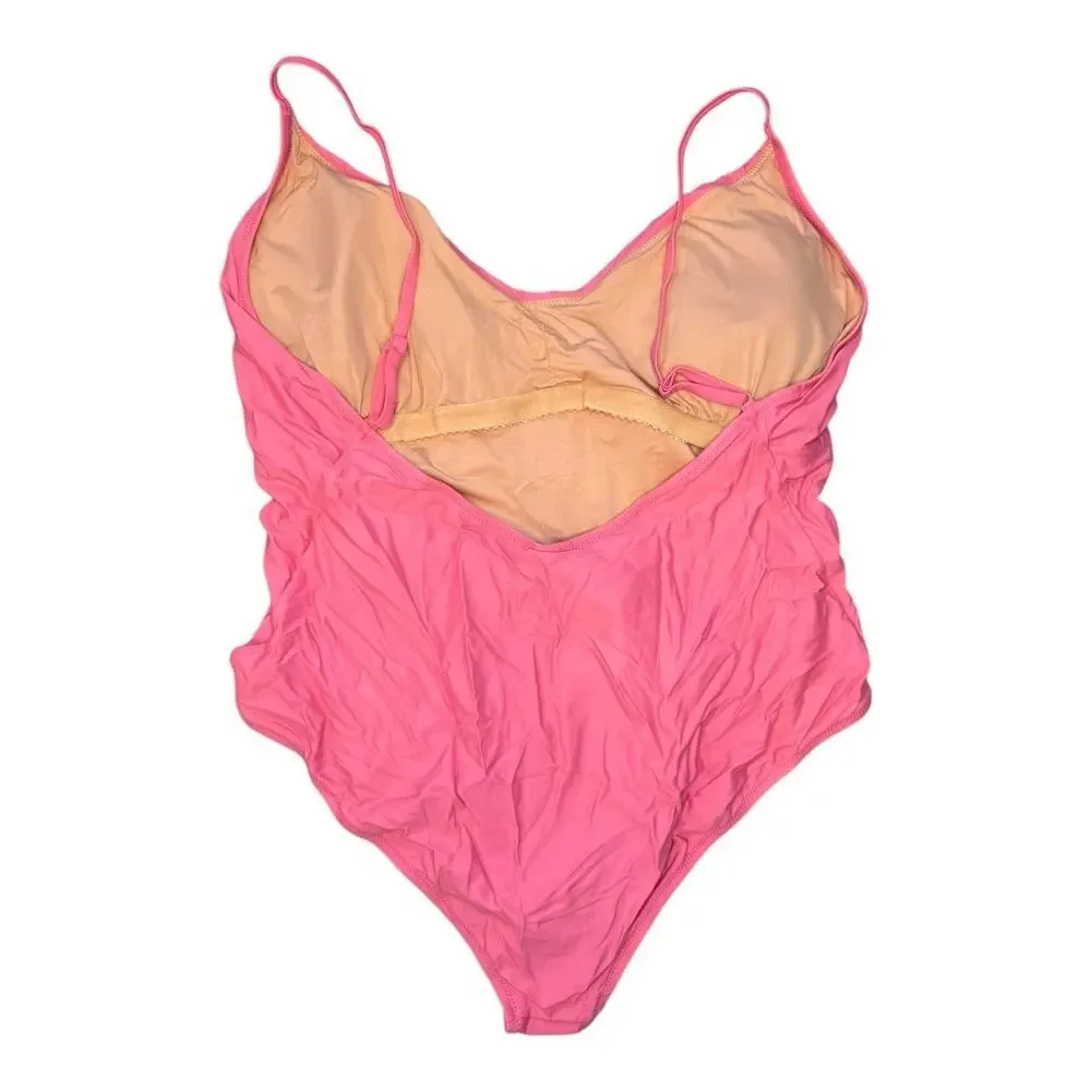 NEW J. Crew Women’s‎ Plus Size 20 Pink Scoopneck One-piece NWT